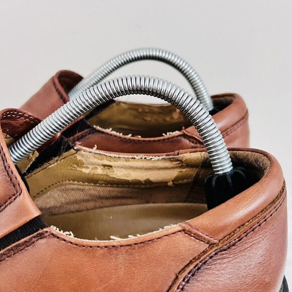 🎉Clearance🎉Dockers Brown Leather Pro Style All Motion Comfort Dress Shoes 9M - Picture 4 of 10